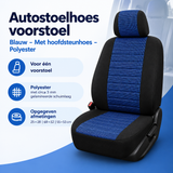 Praktische toepassing en keuzehulp voor autostoelhoes voorstoel