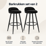 Overzicht van barkrukken set van 2 met de belangrijkste productvoordelen