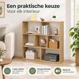 Praktische toepassing en keuzehulp voor boekenkast 7 vakken
