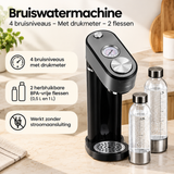 Praktische toepassing en keuzehulp voor bruiswatermachine