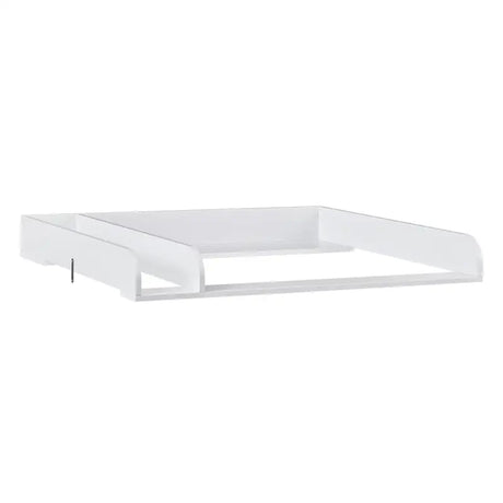 BukkitBow baby verschoontafel los opzetstuk voor commode, grijs of wit, 80x74,5x8,5cm, geschikt voor babyverzorging.