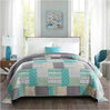 BukkitBow patchwork bedsprei, dik gewatteerd, zacht en duurzaam, verkrijgbaar in diverse maten en kleuren, voor een gezellige slaapkamer.