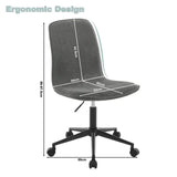 Comfortabele BukkitBow bureaustoel met zachte badstof bekleding, verstelbare hoogte en ergonomisch ontwerp voor optimaal zitcomfort.