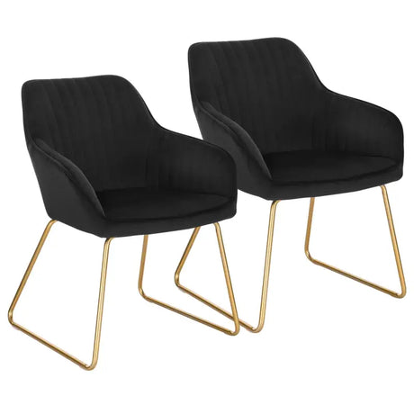 BukkitBow eetkamerstoel met fluwelen of kunstleren bekleding, ergonomisch ontwerp, 82,5 cm hoog, multifunctioneel en stevig.