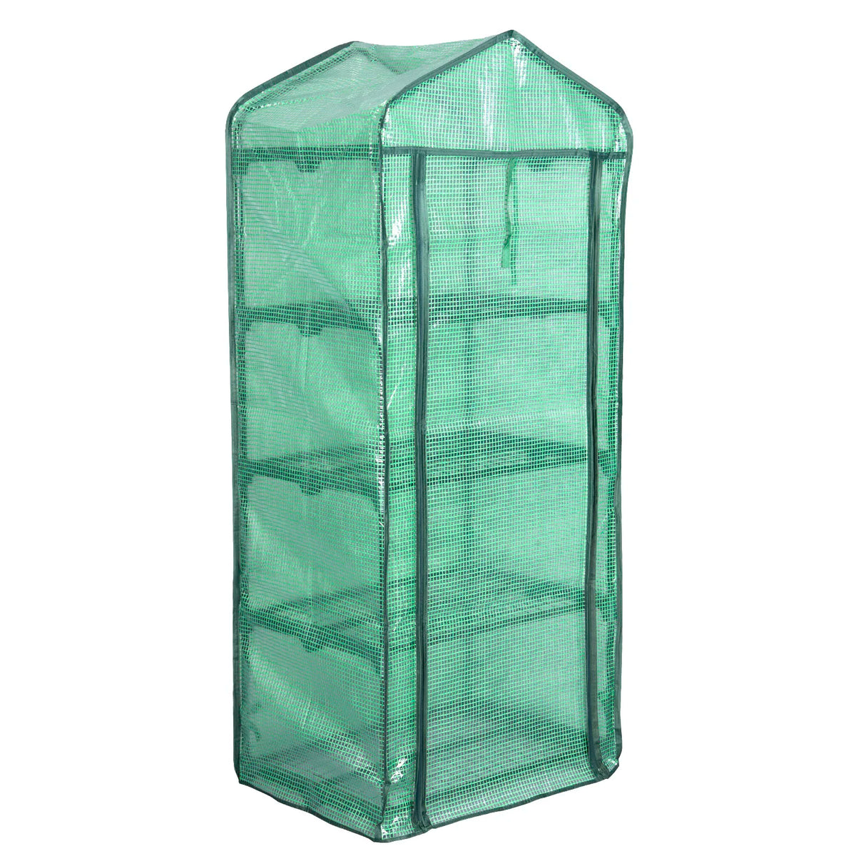 BukkitBow compacte foliekas met 4 niveaus, UV-bestendig en windvast, ideaal voor tuinplantbescherming.