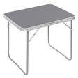 Lichtgewichtige inklapbare campingtafel van BukkitBow met handvat, 70 x 50 x 60 cm, geschikt voor kamperen en outdoor activiteiten.