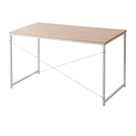 BukkitBow computertafel bureau van spaanplaat en metaal, 120x60x70cm, geschikt voor kantoor of thuiskantoor.