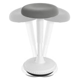 BukkitBow ergonomische bureaustoel en kruk van stof, hoogteverstelbaar en comfortabel voor een ergonomische werkplek