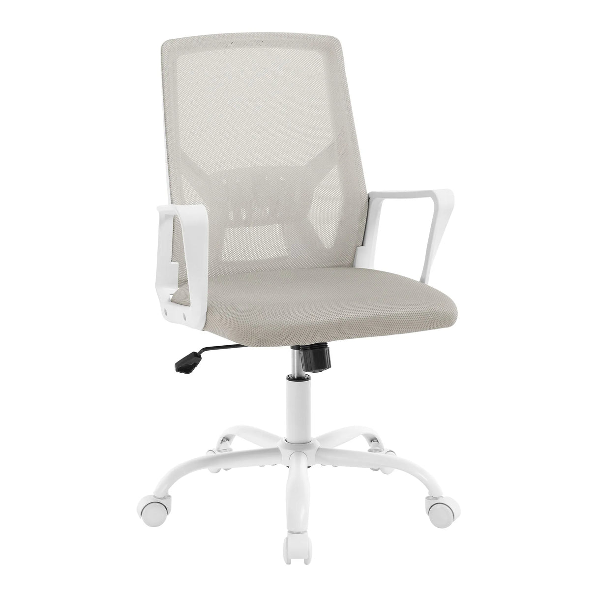 BukkitBow ergonomische gamestoel met mesh stof, inklapbaar ontwerp en verstelbare armleuningen voor comfortabel burea gebruik.