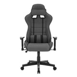 BukkitBow ergonomische gamestoel met mesh-stof, verstelbare rugleuning en stevige armleuningen voor comfortabel gamen
