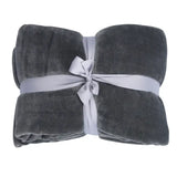 BukkitBow flanellen deken, 260 GSM, zacht en warm, in verschillende maten en kleuren, voor comfortabele warmte.
