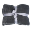BukkitBow flanellen deken, 260 GSM, zacht en warm, in verschillende maten en kleuren, voor comfortabele warmte.