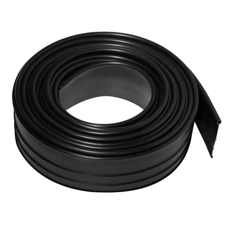 Flexibele BukkitBow kunststof gazonrand, buigbaar en op maat knipbaar, met verbindingspinnen voor een strakke tuinafscheiding, 600cm.