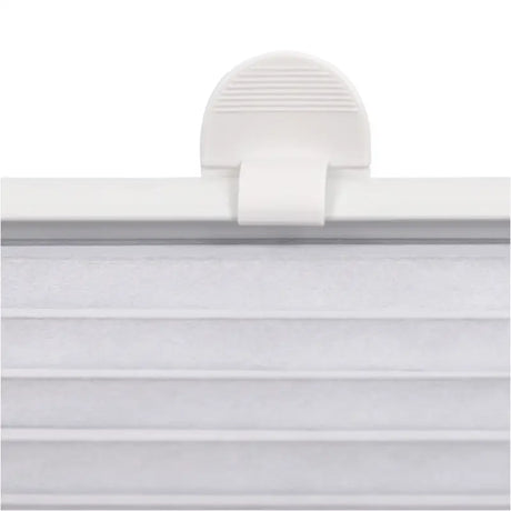 BukkitBow geplooid zonnewering rolgordijn van polyester met aluminium profiel, 110-115 cm breed en 130 cm hoog, inclusief montagekit.