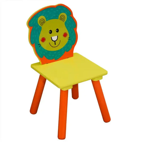 BukkitBow kinder tafel en stoelen set, stevige tafel met 2 stoelen, afmetingen 60x60x44cm, geschikt voor kinderen.