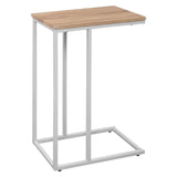 Luxe BukkitBow bijzettafel met metalen frame, geschikt voor laptop, hoogte 63 cm, modern design, perfect voor woonkamer of kantoor.