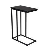 Luxe BukkitBow bijzettafel met metalen frame, geschikt voor laptop, 63 cm hoog, modern design, ideale koffietafel in woonkamer.