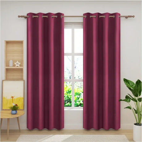 Luxe fluwelen verduisteringsgordijn van BukkitBow, dubbel geweven, 140cm breed, in verschillende lengtes, voor een stijlvolle kamer.
