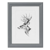Massieve houten fotolijst van BukkitBow met glasbescherming, modern design en diverse maten, geschikt voor foto's en kunstwerken.