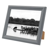 BukkitBow massief houten fotolijst met glasbescherming en modern ontwerp, verkrijgbaar in diverse maten, geschikt voor foto's en kunst.