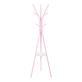 BukkitBow - Moderne Boomkapstok met 9 Haken en Ronde Legplank