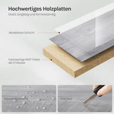 BukkitBow - Moderne Zwevende Wandplank - Verborgen Bevestiging - Houtlook