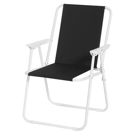 BukkitBow opvouwbare campingstoel met oxford doek en ijzeren frame, lichtgewicht, maximale belasting 100 kg.