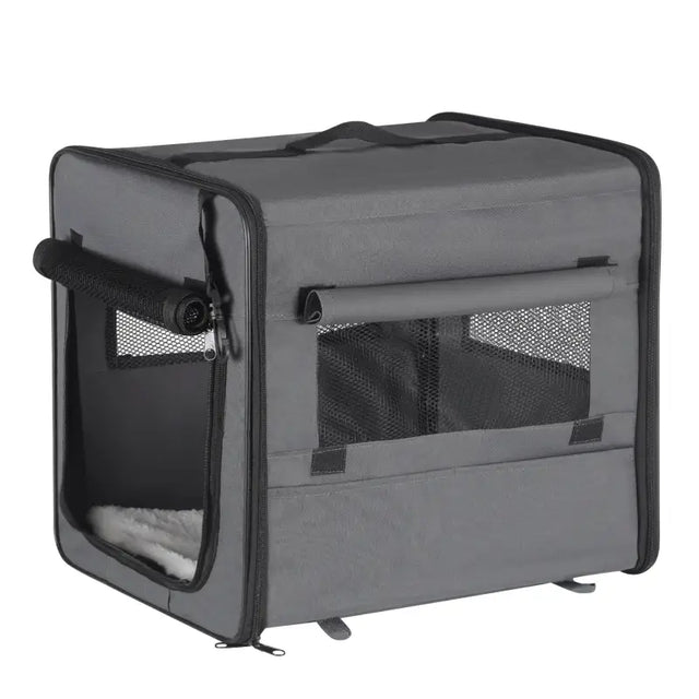 BukkitBow opvouwbare huisdieren draagtas van sterk Oxford stof met metalen buizen en ventilatieroosters voor honden en katten.
