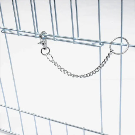 BukkitBow opvouwbare metalen dierenren met 3 deuren, 180x120x60cm of 216x116x65cm, geschikt voor huisdieren en dierenopvang