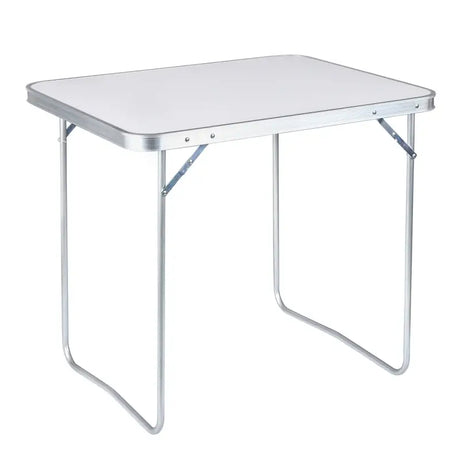 BukkitBow opvouwbare campingtafel van aluminium en MDF, lichtgewicht met 15 kg draagvermogen, geschikt voor outdoor gebruik