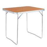 BukkitBow - Opvouwbare Tafel - Aluminium en MDF