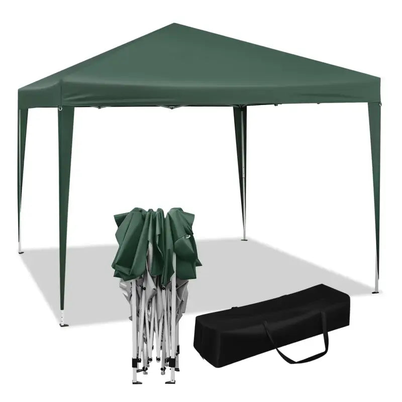 BukkitBow partytent, opvouwbare waterdichte tuinpaviljoen, 300x300 cm, weersbestendige en gemakkelijk te installeren.
