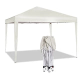 BukkitBow partytent, opvouwbare waterdichte en weerbestendige tuinpaviljoen, 300x300 cm, geschikt voor buitenevenementen