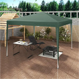 BukkitBow partytent tuinpaviljoen 300x300 cm, opvouwbaar, waterdicht en weerbestendig voor buitengebruik.