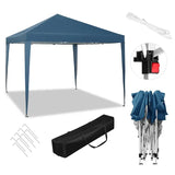 BukkitBow partytent 300x300 cm, waterdicht en weerbestendig, inklapbare tuinpaviljoen voor buitengebruik