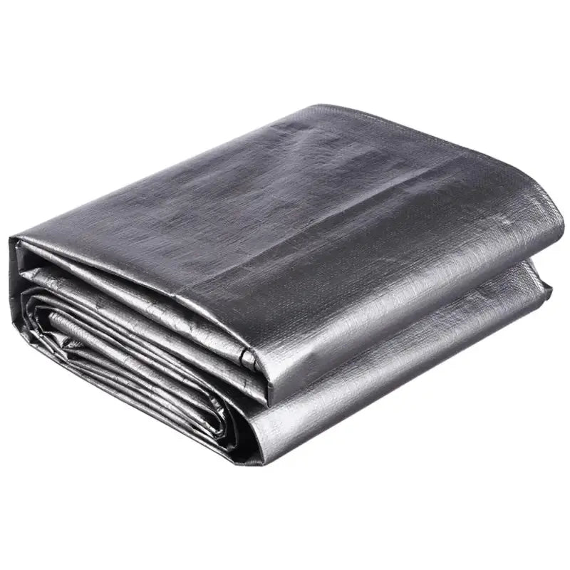 BukkitBow PE afdekzeil 280g/m², waterdicht, UV-bestendig, versterkte randen en metalen oogjes voor veelzijdig gebruik.