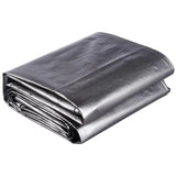 BukkitBow PE afdekzeil 280g/m², waterdicht, UV-bestendig, versterkte randen en metalen oogjes voor veelzijdig gebruik.