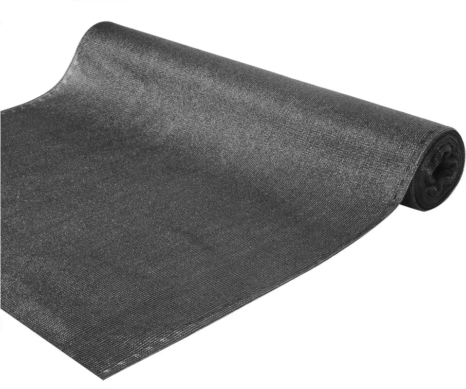 BukkitBow privacy scherm in antraciet, 150g/m², schaduwend 85%, temperatuurbestendig, inclusief kabelbinders, voor privacy en bescherming