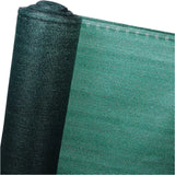 Groen BukkitBow privacyscherm van 150g/m² met 85% schaduwend, temperatuurbestendig en inclusief kabelbinders voor privacy.