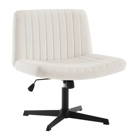 BukkitBow relaxstoel met verstelbare rugleuning en 360° draaibare basis, bekleed met fluweel of kunstleer, comfortabel en stijlvol.