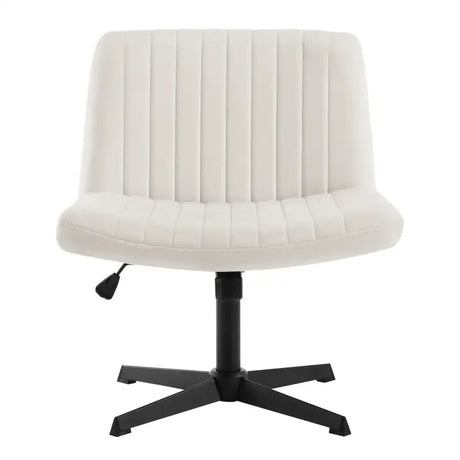 BukkitBow relaxstoel/fauteuil met fluweel of kunstleer, verstelbaar en 360° draaibaar, comfortabele zithoek in stijlvolle stijl