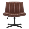 BukkitBow relaxstoel fauteuil, verstelbaar en 360° draaibaar, bekleed met fluweel of kunstleer, comfortabele zithouding