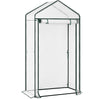 Ruime BukkitBow tomatenkas en plantenkas, 150 cm breed, met transparante folie en stevige frame voor tuinplanten.