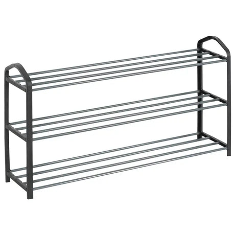 BukkitBow schoenenrek organizer, lichtgewicht en stevig, ruimtebesparend, afmetingen 79x19,5x45 cm, geschikt voor schoenenopslag