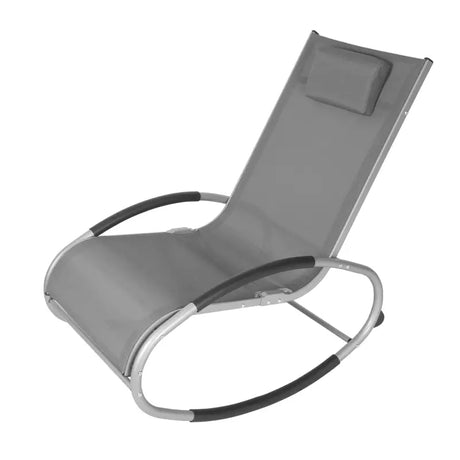 BukkitBow - Schommelende Ligstoel - Textilene en Aluminium