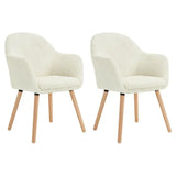 BukkitBow set eetkamerstoelen met comfortabele corduroy bekleding, robuust en stabiel, verstelbare zithoogte van 49 cm.
