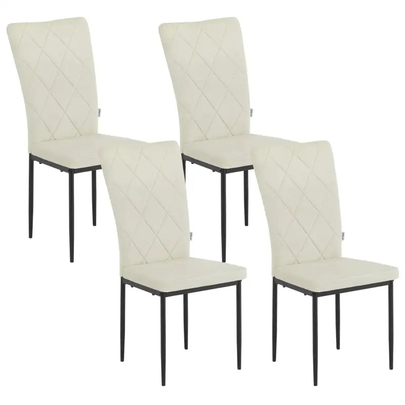 BukkitBow set eetkamerstoelen met leren en fluwelen bekleding, metalen frame en zithoogte van 46 cm, geschikt voor diverse interieurstijlen.