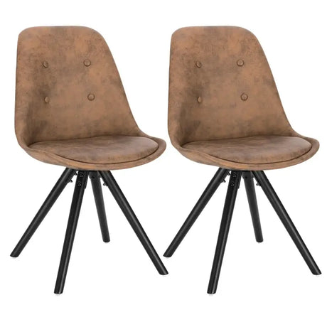 BukkitBow set van stijlvolle fluwelen eetkamerstoelen met ergonomisch zitcomfort en eenvoudige montage, zithoogte 46 cm.