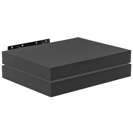 BukkitBow set van 2 MDF zwevende boekenplanken in diverse maten, maximale belasting 5kg, geschikt voor boeken en decoratie.