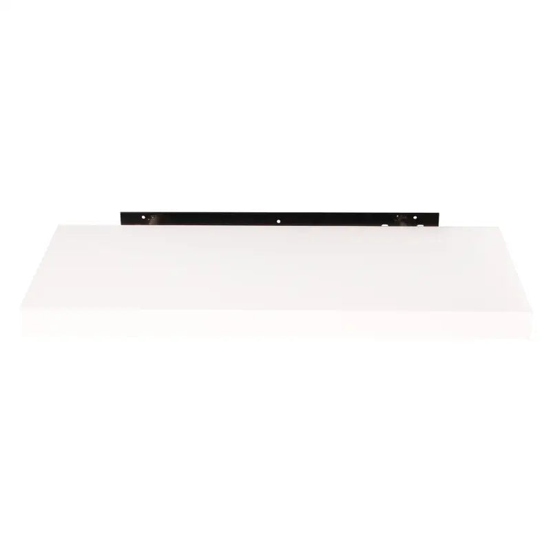 Set van 3 witte MDF wandplanken van BukkitBow, mat afgewerkt, diverse maten, geschikt voor max 10kg per plank.